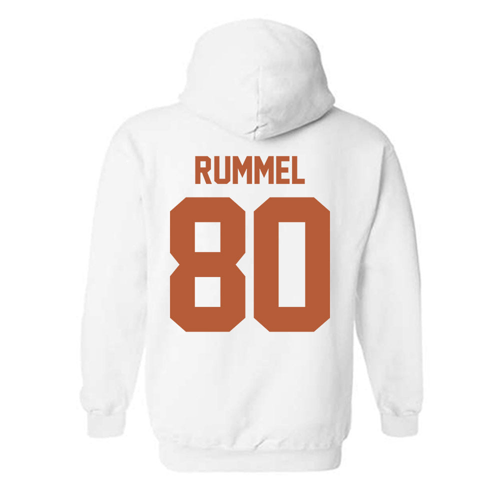 Texas - NCAA Baseball : Cooper Rummel - Classic Shersey Hooded Sweatshirt-1