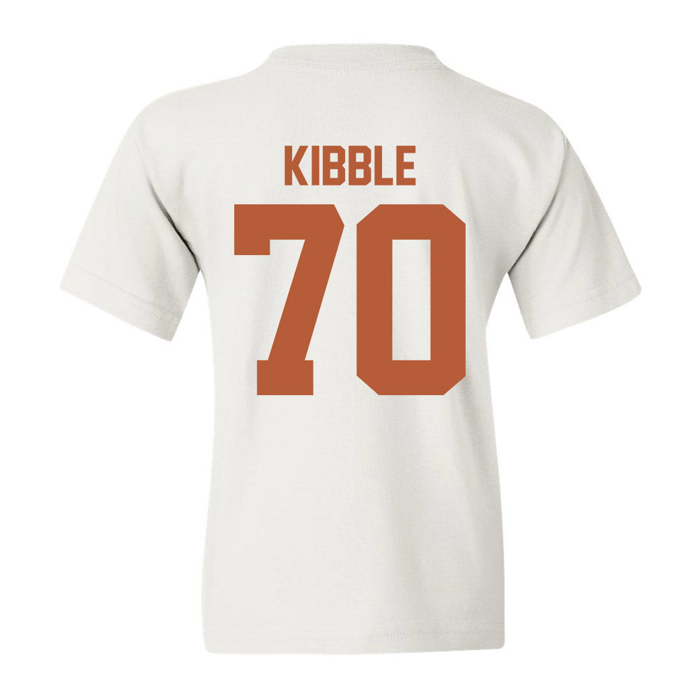 Texas - NCAA Football : Nate Kibble - Classic Shersey Youth T-Shirt