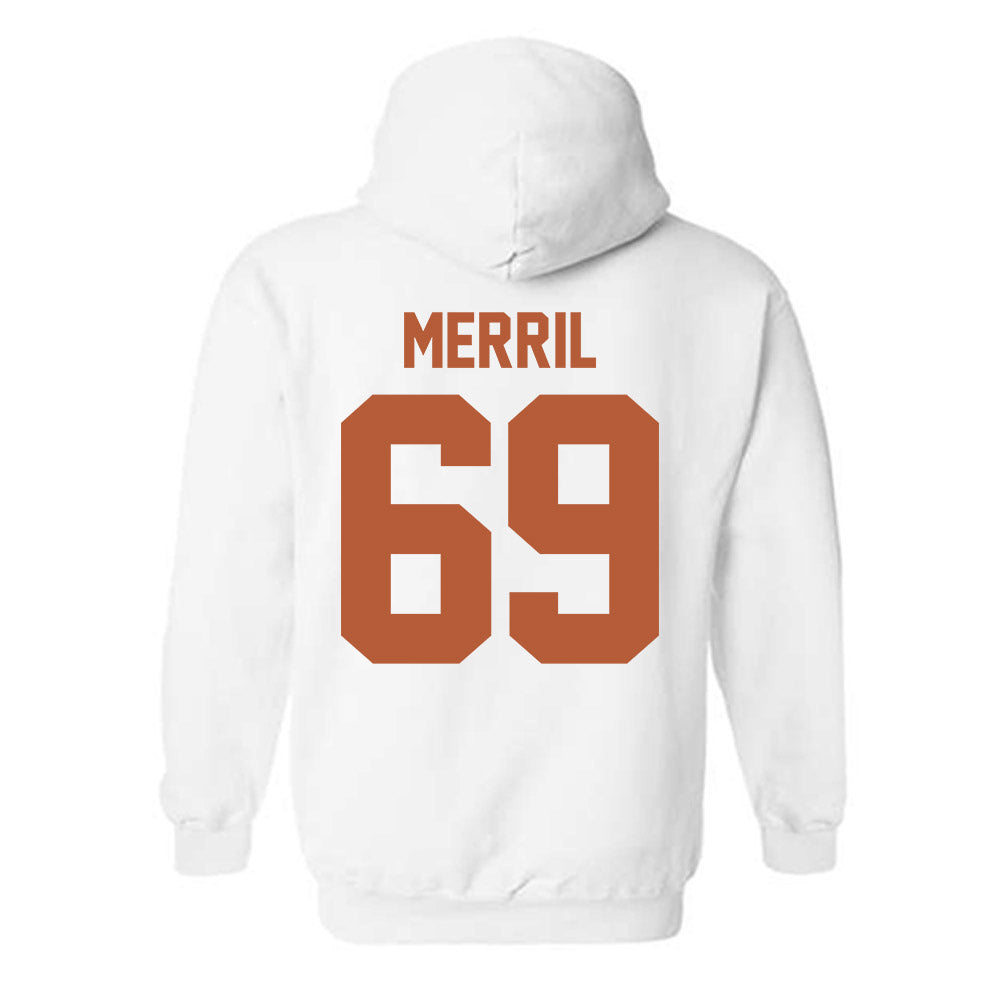 Texas - NCAA Football : Max Merril - Classic Shersey Hooded Sweatshirt