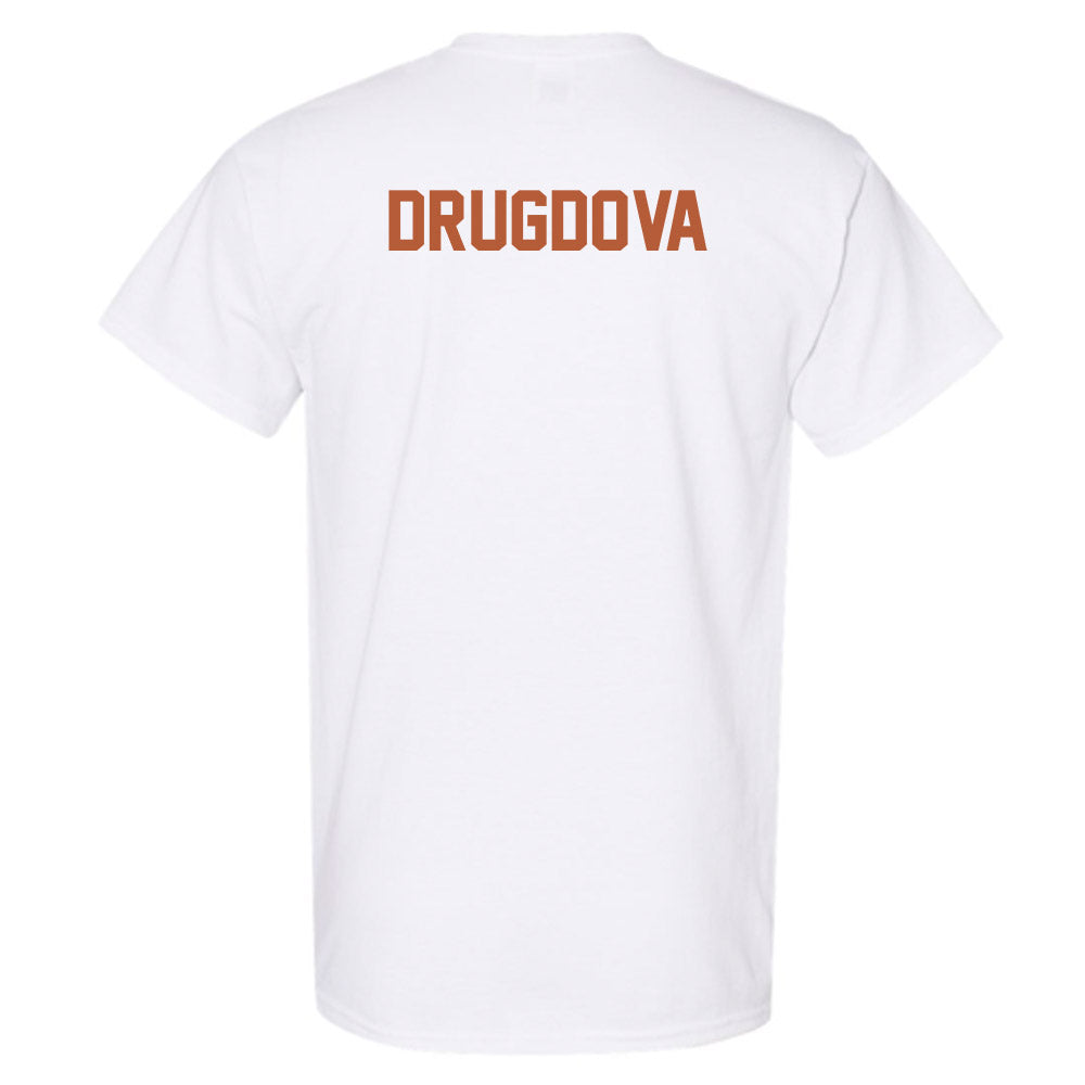 Texas - NCAA Women's Tennis : Salma Drugdova - Classic Shersey T-Shirt-1