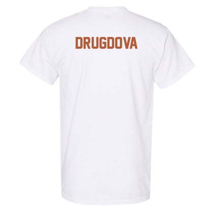 Texas - NCAA Women's Tennis : Salma Drugdova - Classic Shersey T-Shirt-1