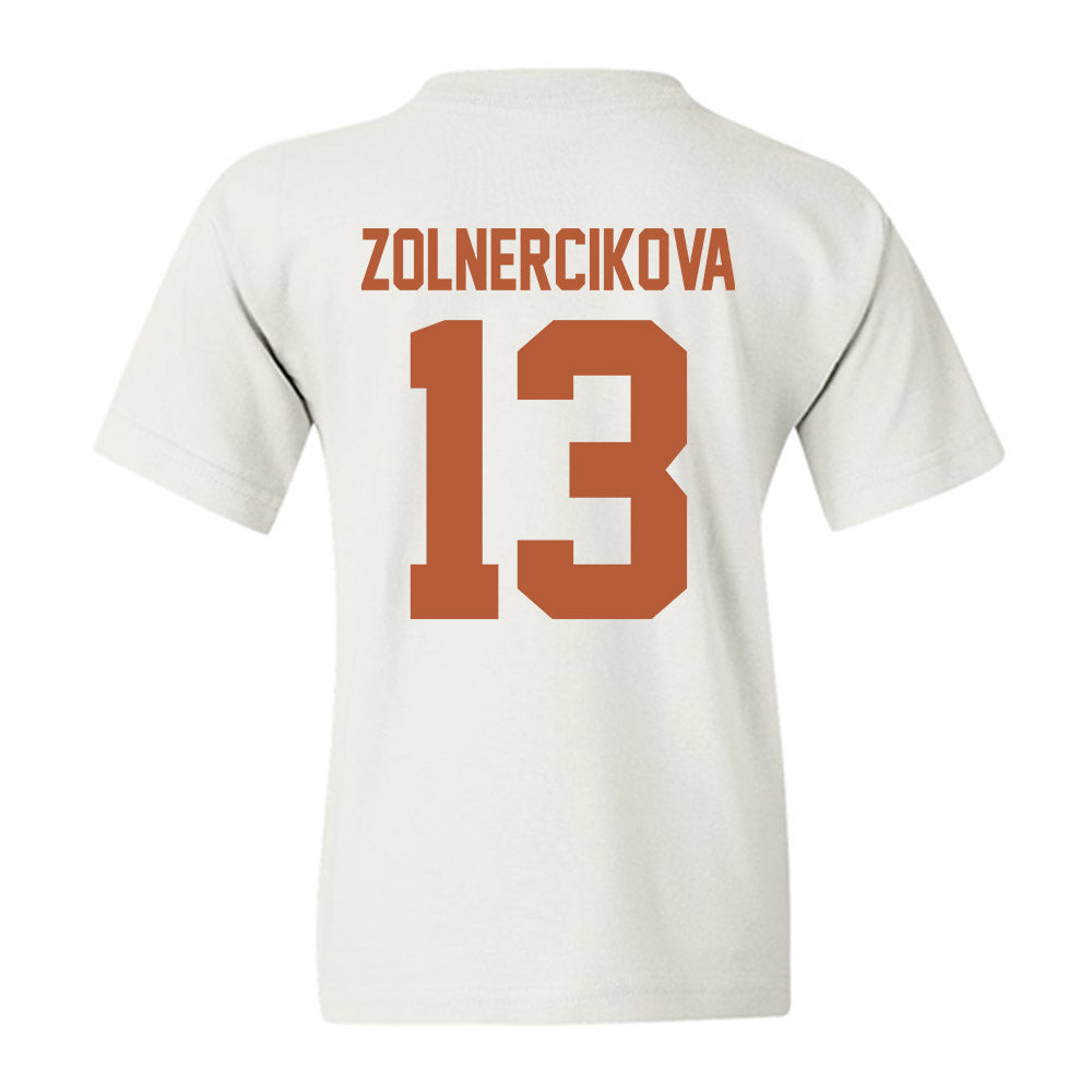 Texas - NCAA Beach Volleyball : Karin Zolnercikova - Classic Shersey Youth T-Shirt-1