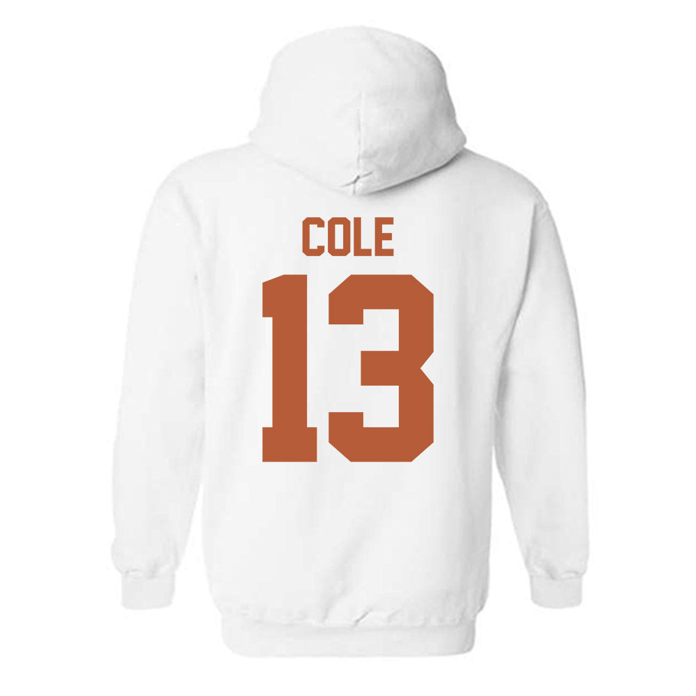 Texas - NCAA Football : Jay'Vion Cole - Hooded Sweatshirt