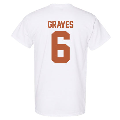 Texas - NCAA Women's Basketball : Sarah Graves - Classic Shersey T-Shirt-1