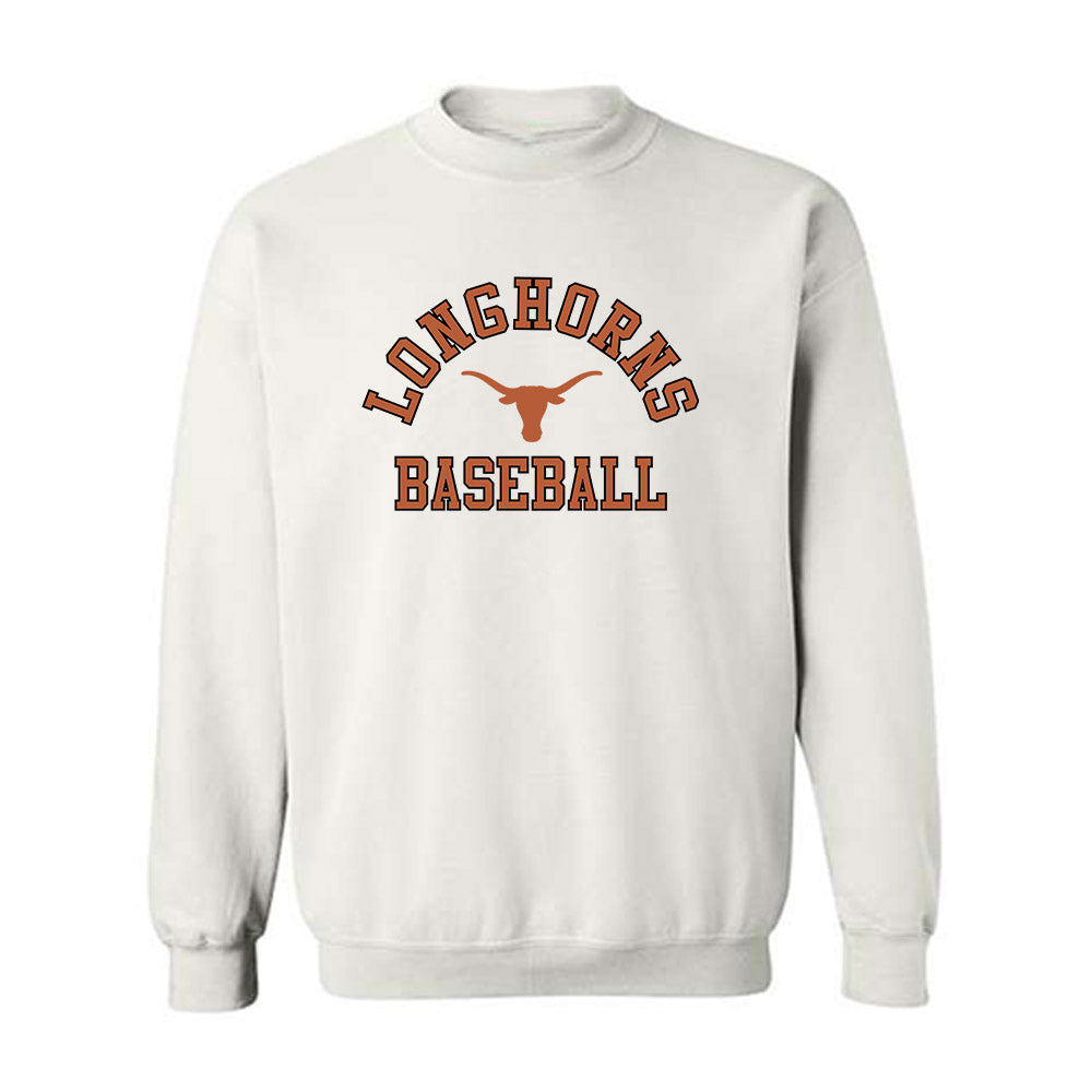 Texas - NCAA Baseball : Oliver Service - Crewneck Sweatshirt Classic Shersey