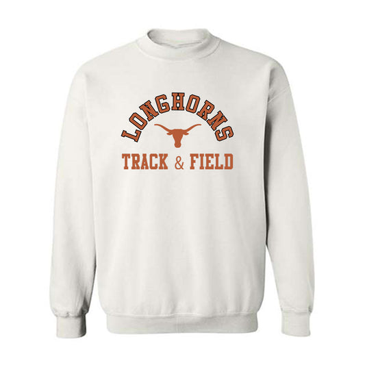 Texas - NCAA Men's Track & Field : John Rutledge - Classic Shersey Crewneck Sweatshirt-0