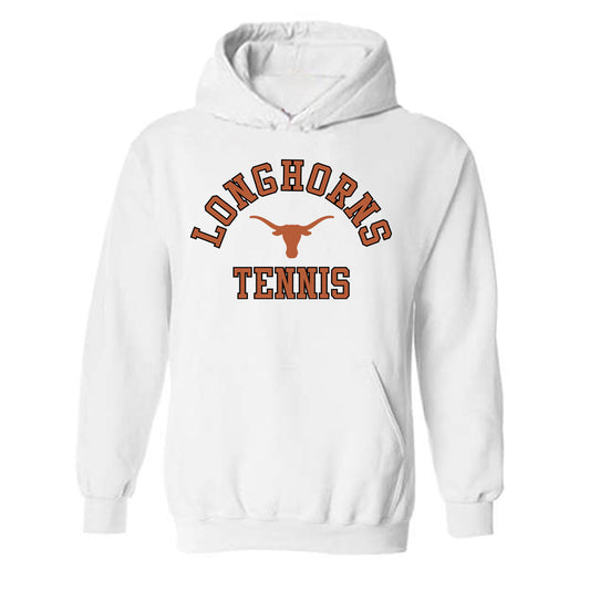 Texas - NCAA Women's Tennis : Salma Drugdova - Classic Shersey Hooded Sweatshirt-0