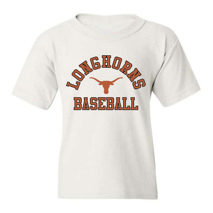 Texas - NCAA Baseball : Jalin Flores - Youth T-Shirt