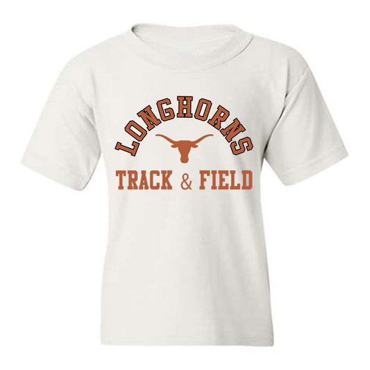 Texas - NCAA Men's Track & Field : Logan Patete - Classic Shersey Youth T-Shirt-0