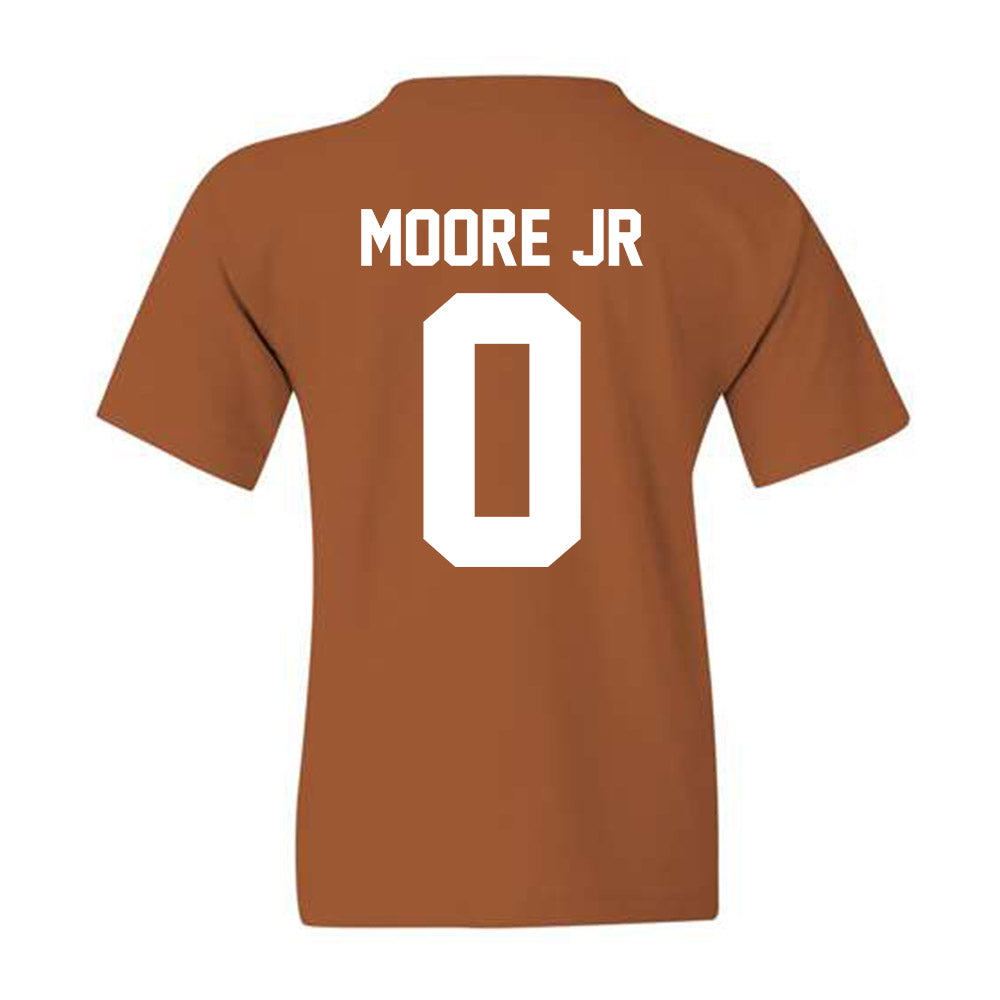 Texas - NCAA Football : Deandre Moore Jr - Classic Shersey Youth T-Shirt