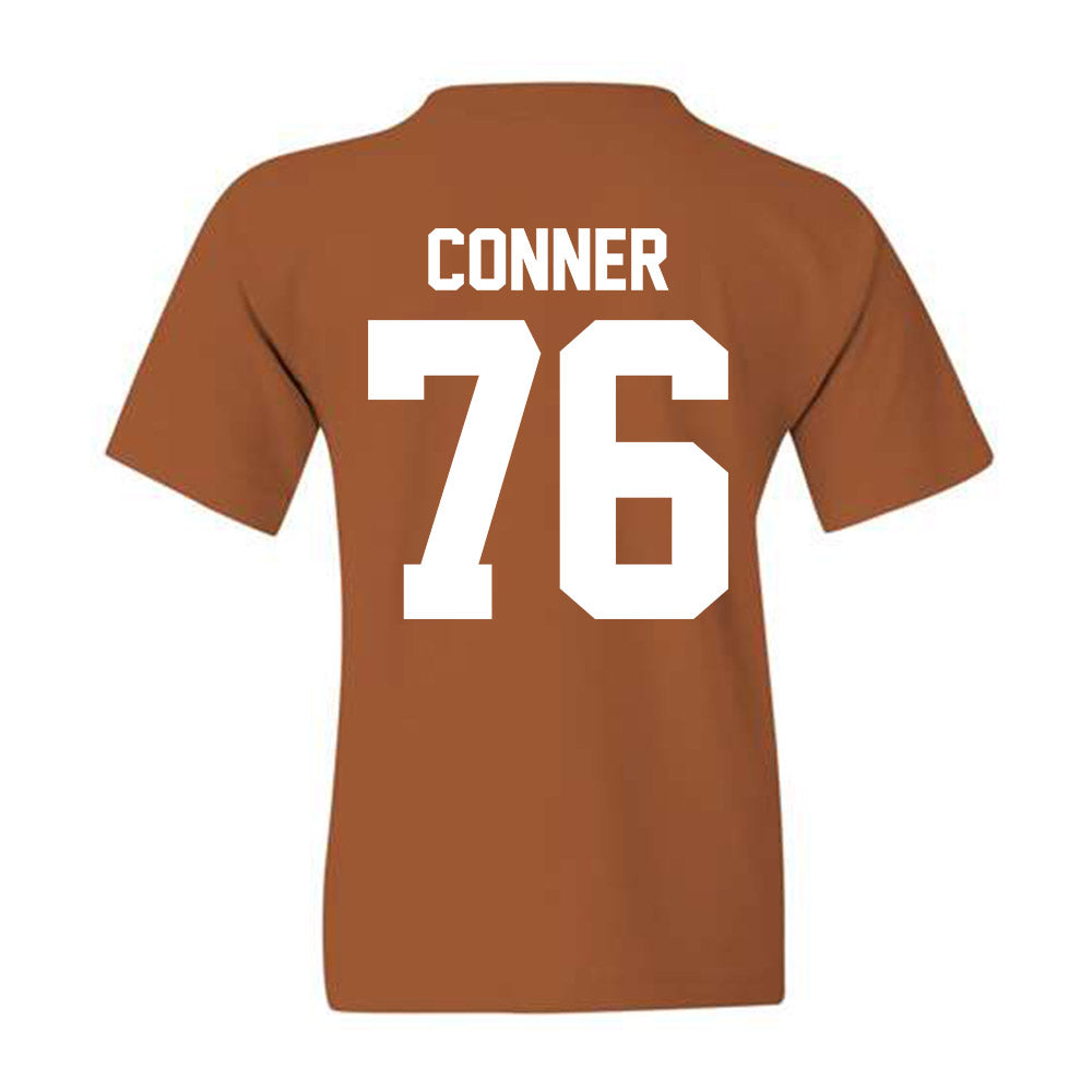 Texas - NCAA Football : Hayden Conner - Classic Shersey Youth T-Shirt