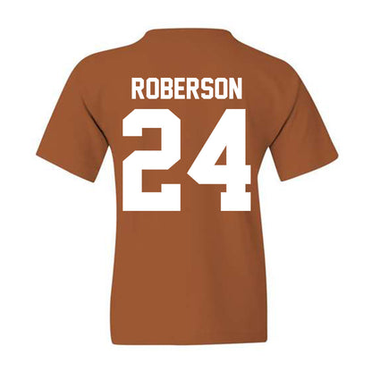 Texas - NCAA Football : Warren Roberson - Classic Shersey Youth T-Shirt