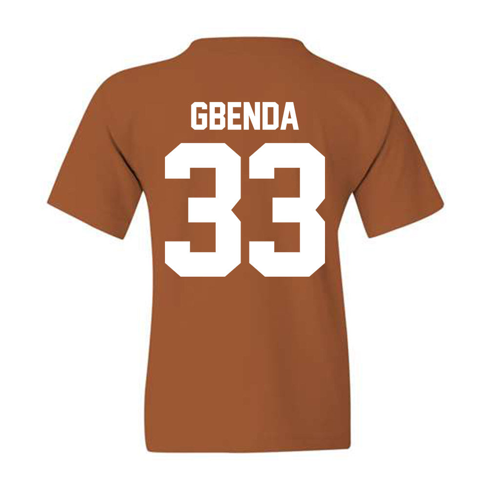 Texas - NCAA Football : David Gbenda - Classic Shersey Youth T-Shirt