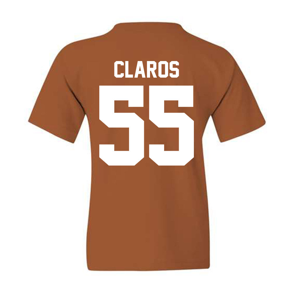 Texas - NCAA Women's Soccer : Sophia Claros - Classic Shersey Youth T-Shirt