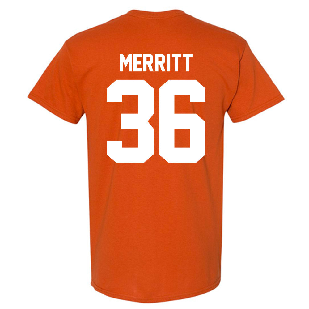 Texas - NCAA Football : Quinn Merritt - Classic Shersey T-Shirt