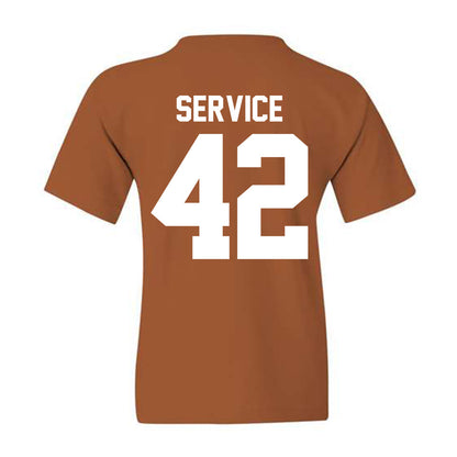 Texas - NCAA Baseball : Oliver Service - Classic Shersey Youth T-Shirt