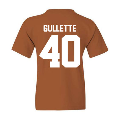 Texas - NCAA Football : Derion Gullette - Classic Shersey Youth T-Shirt