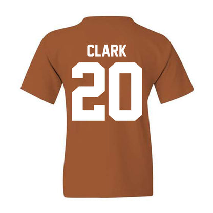 Texas - NCAA Men's Basketball : Preston Clark - Classic Shersey Youth T-Shirt