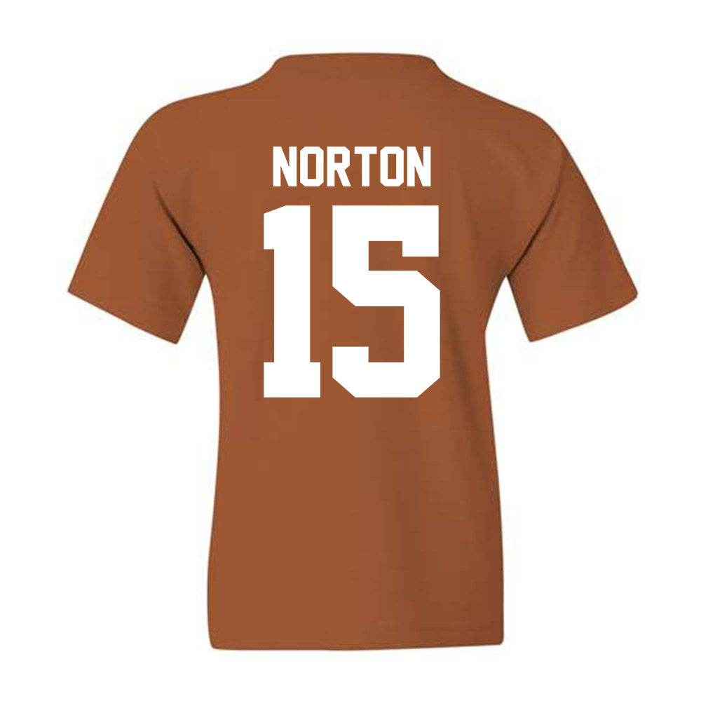 Texas - NCAA Football : Bill Norton - Classic Shersey Youth T-Shirt