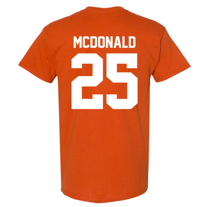 Texas - NCAA Football : Jelani McDonald - Classic Shersey T-Shirt