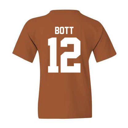 Texas - NCAA Men's Basketball : Cole Bott - Classic Shersey Youth T-Shirt