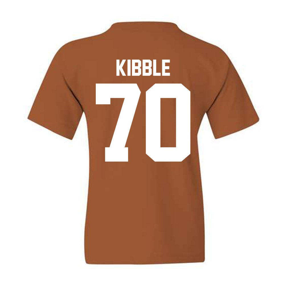 Texas - NCAA Football : Nate Kibble - Classic Shersey Youth T-Shirt