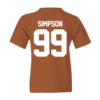 Texas - NCAA Softball : Sophia Simpson - Classic Shersey Youth T-Shirt