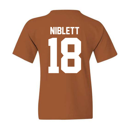 Texas - NCAA Football : Ryan Niblett - Classic Shersey Youth T-Shirt