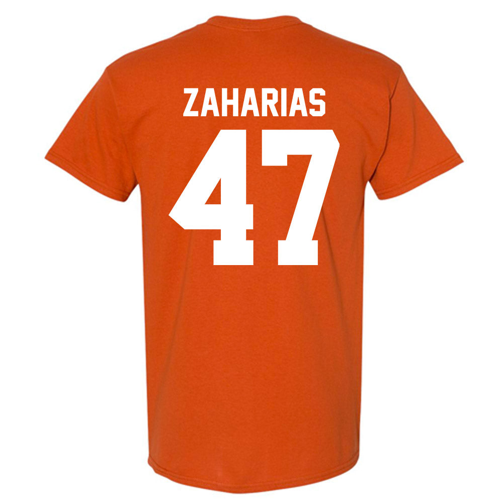 Texas - NCAA Baseball : George Zaharias - Classic Shersey T-Shirt