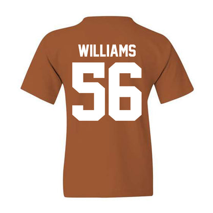 Texas - NCAA Football : Cameron Williams - Classic Shersey Youth T-Shirt