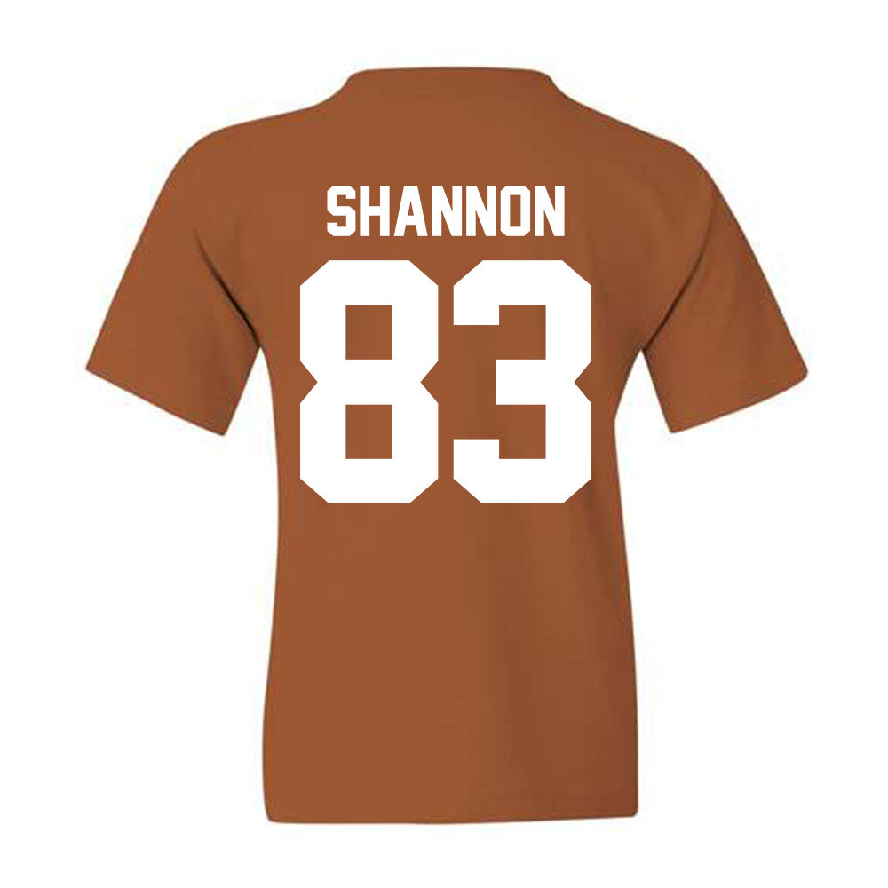 Texas - NCAA Football : Spencer Shannon - Classic Shersey Youth T-Shirt