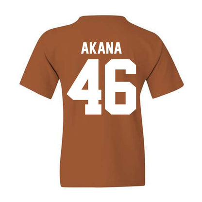 Texas - NCAA Football : Tausili Akana - Classic Shersey Youth T-Shirt