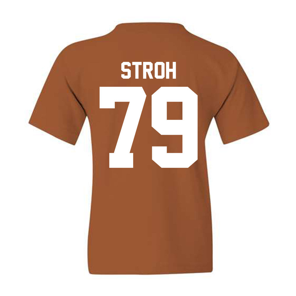 Texas - NCAA Football : Connor Stroh - Classic Shersey Youth T-Shirt