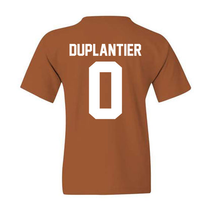 Texas - NCAA Baseball : Jayden Duplantier - Classic Shersey Youth T-Shirt