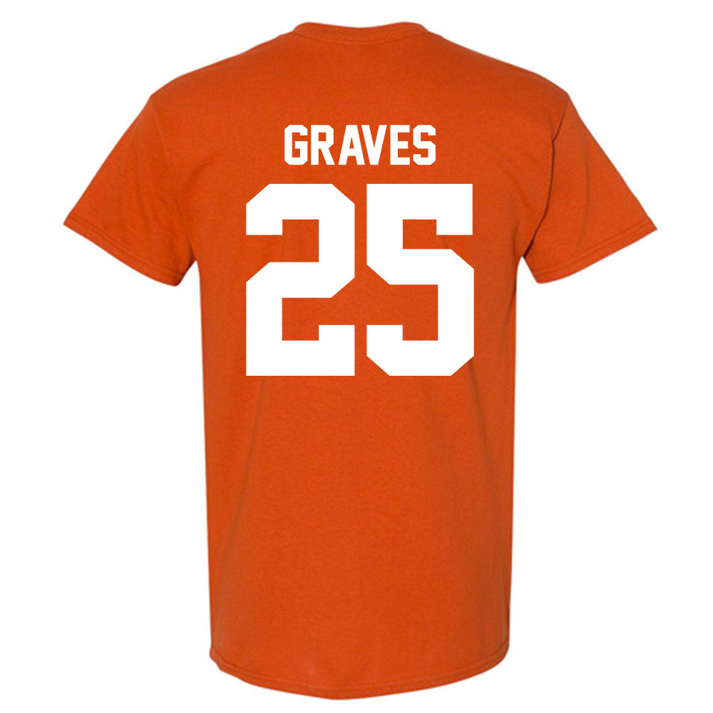 Texas - NCAA Women's Basketball : Sarah Graves - Classic Shersey T-Shirt