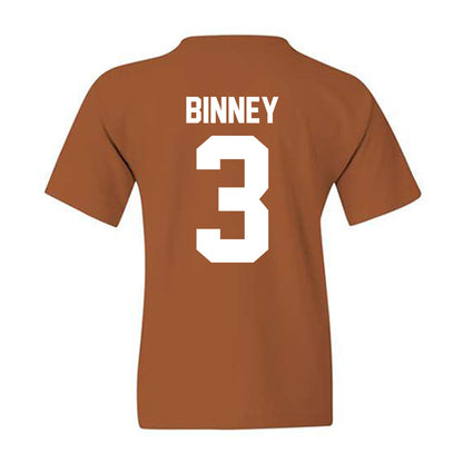 Texas - NCAA Women's Volleyball : Rella Binney - Classic Shersey Youth T-Shirt-1