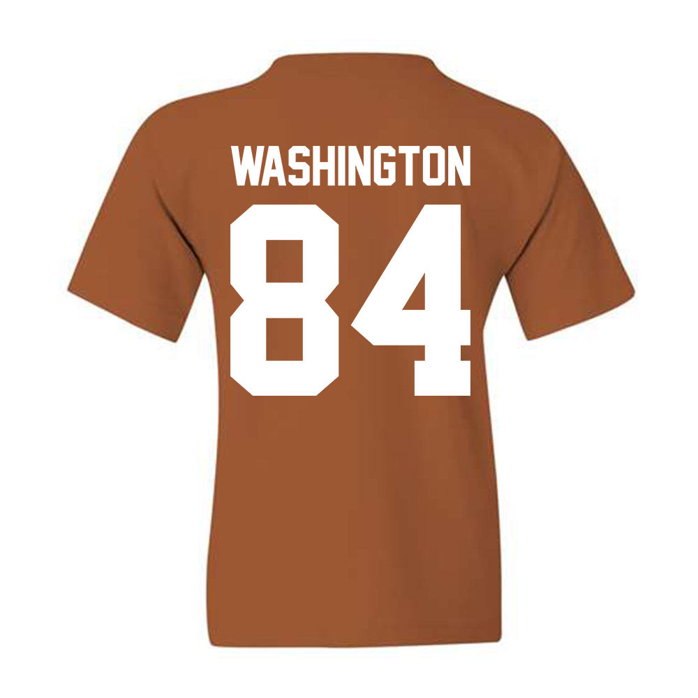 Texas - NCAA Football : Jordan Washington - Classic Shersey Youth T-Shirt