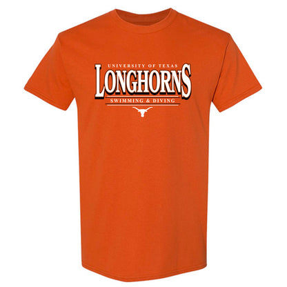 Texas - NCAA Men's Swimming & Diving : David Johnston - Classic Shersey T-Shirt