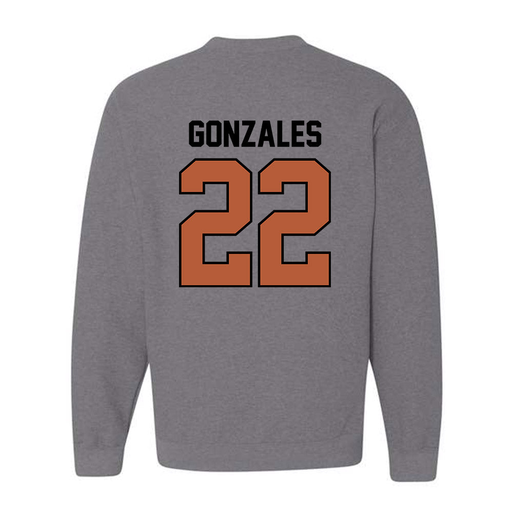 Texas - NCAA Softball : Brenlee Gonzales - Classic Shersey Crewneck Sweatshirt-1