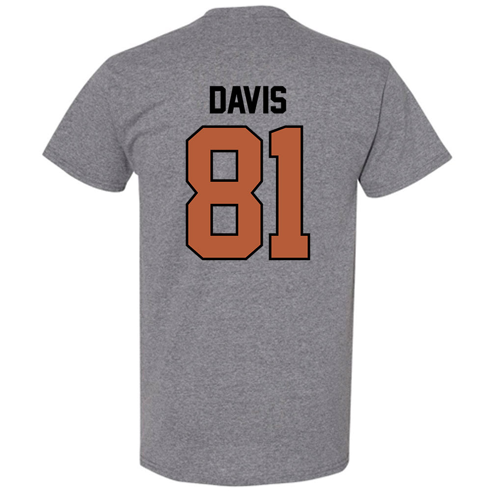 Texas - NCAA Football : Juan Davis - Classic Shersey T-Shirt