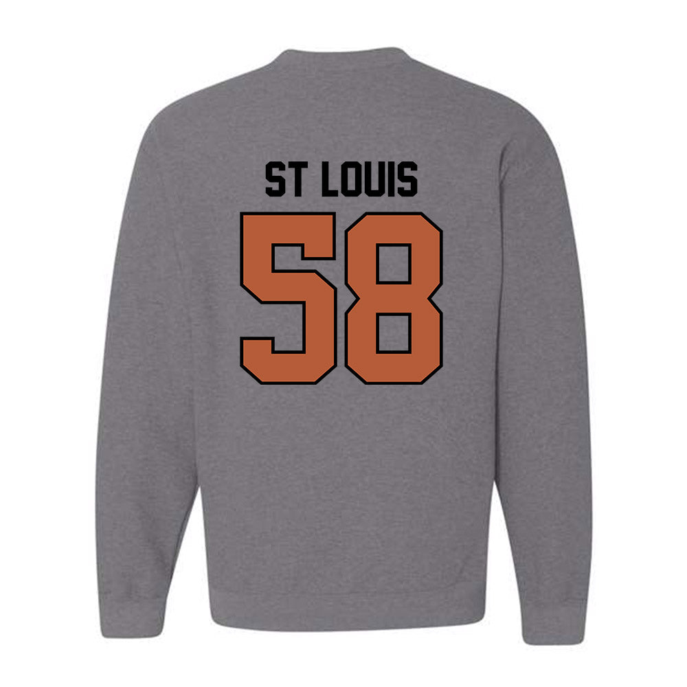 Texas - NCAA Football : Lance St Louis - Classic Shersey Crewneck Sweatshirt