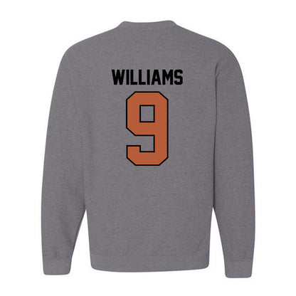 Texas - NCAA Baseball : Jonah Williams - Classic Shersey Crewneck Sweatshirt-1