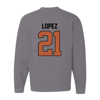 Texas - NCAA Women's Soccer : Antonette lopez - Classic Shersey Crewneck Sweatshirt-1