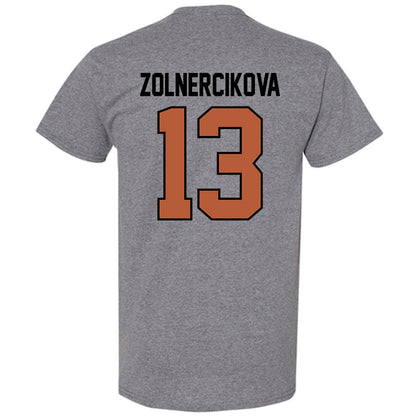 Texas - NCAA Beach Volleyball : Karin Zolnercikova - Classic Shersey T-Shirt-1