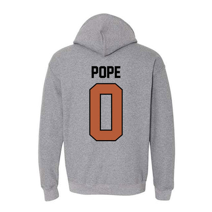 Texas - NCAA Men's Basketball : Jordan Pope - Classic Shersey Hooded Sweatshirt-1