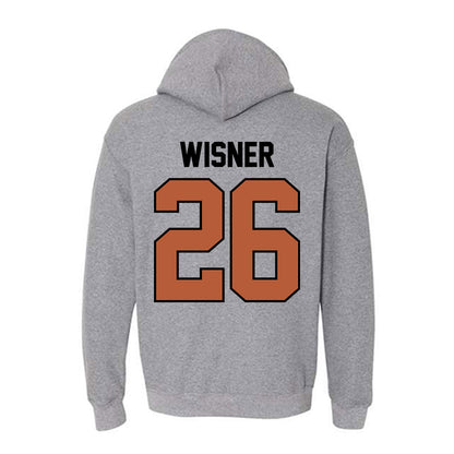 Texas - NCAA Football : Quintrevion Wisner - Classic Shersey Hooded Sweatshirt