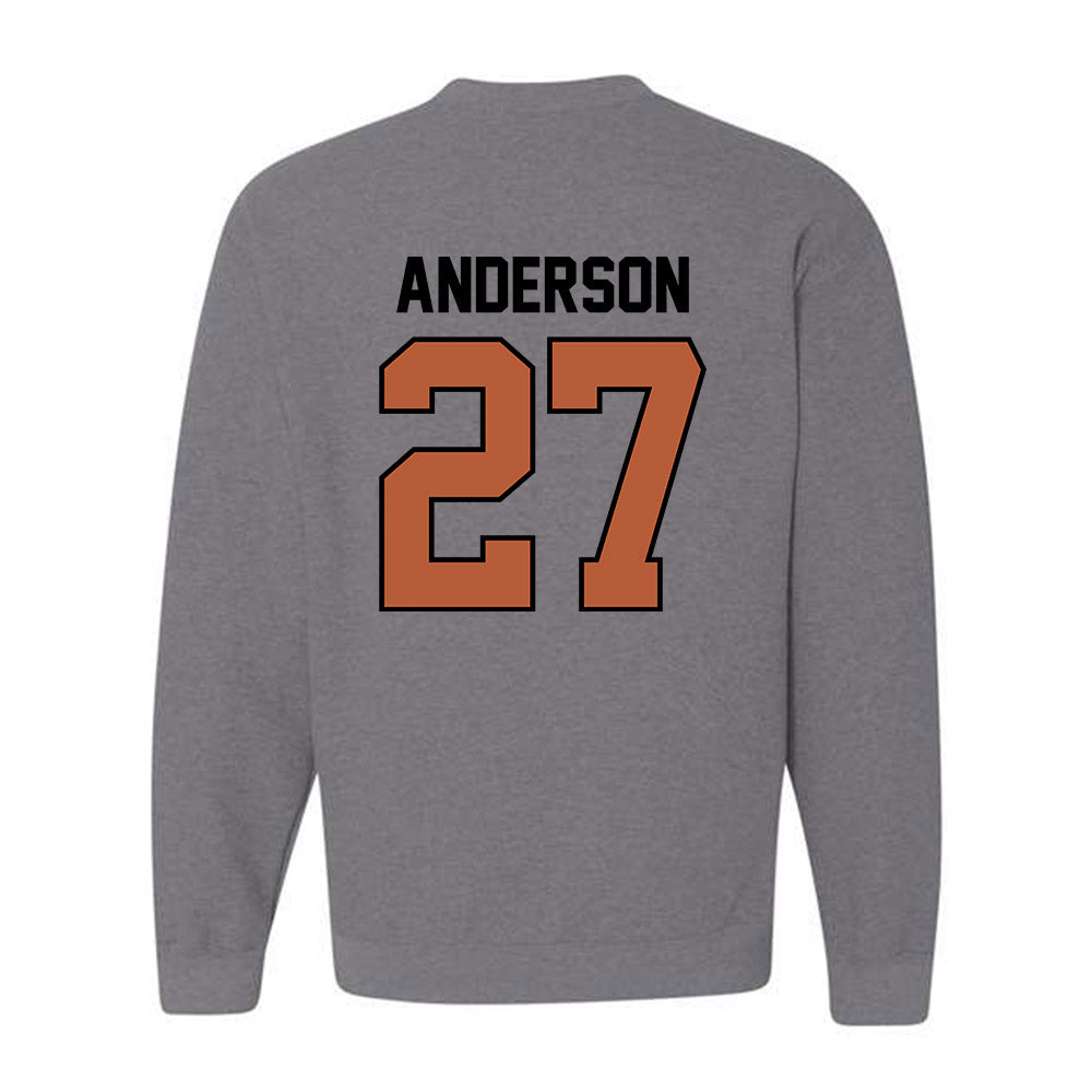 Texas - NCAA Softball : Taylor Anderson - Classic Shersey Crewneck Sweatshirt-1