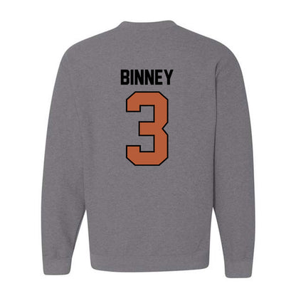 Texas - NCAA Women's Volleyball : Rella Binney - Classic Shersey Crewneck Sweatshirt-1
