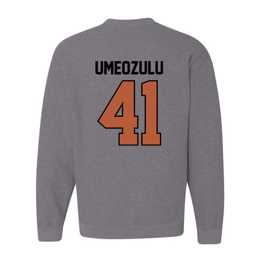 Texas - NCAA Football : Ziky Umeozulu - Classic Shersey Crewneck Sweatshirt