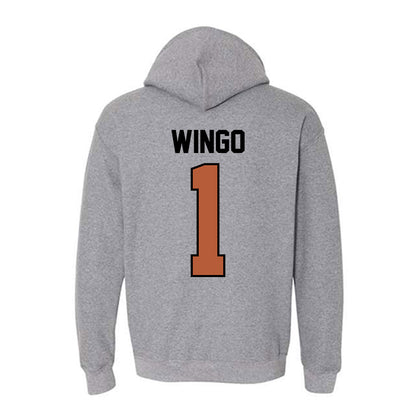 Texas - NCAA Football : Ryan Wingo - Classic Shersey Hooded Sweatshirt-1